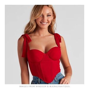 Windsor | In The Sun Tie Strap Corset